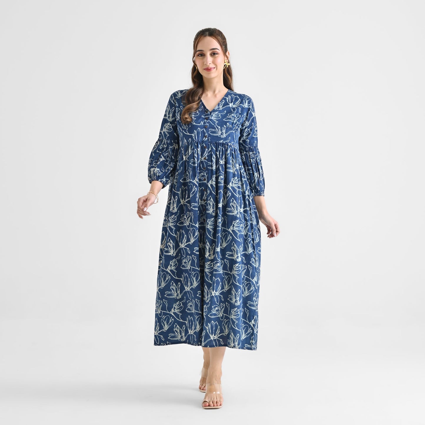 Printed Maxi D096