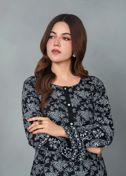 D004 Printed Kurta Only