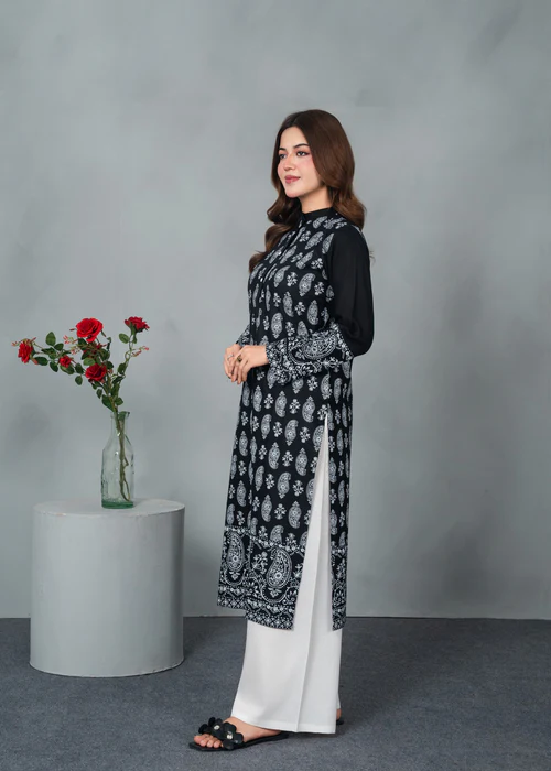 D012 printed kurta Only