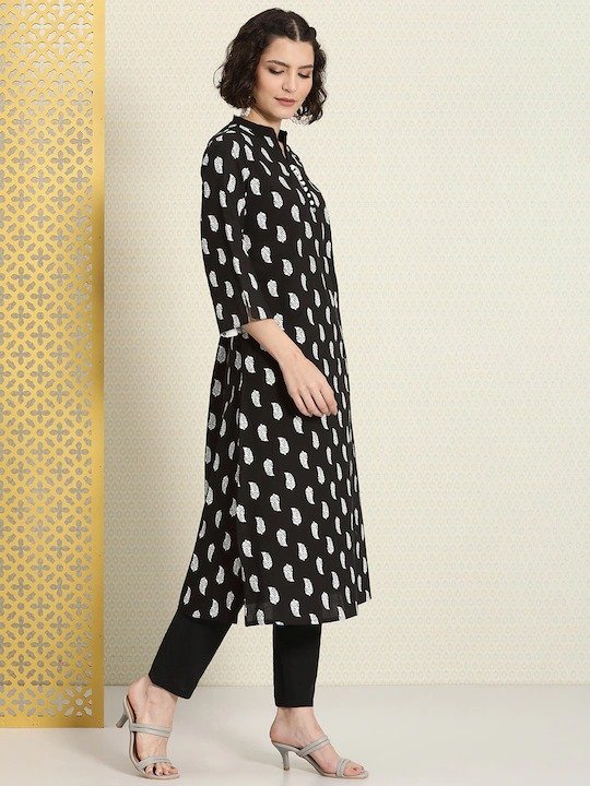 Black & White Basic 2 Piece Dress