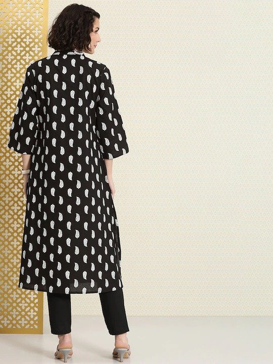 Black & White Basic 2 Piece Dress