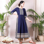 Blue Gather 2 Piece's