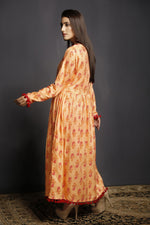 Peach gown inner and trouser